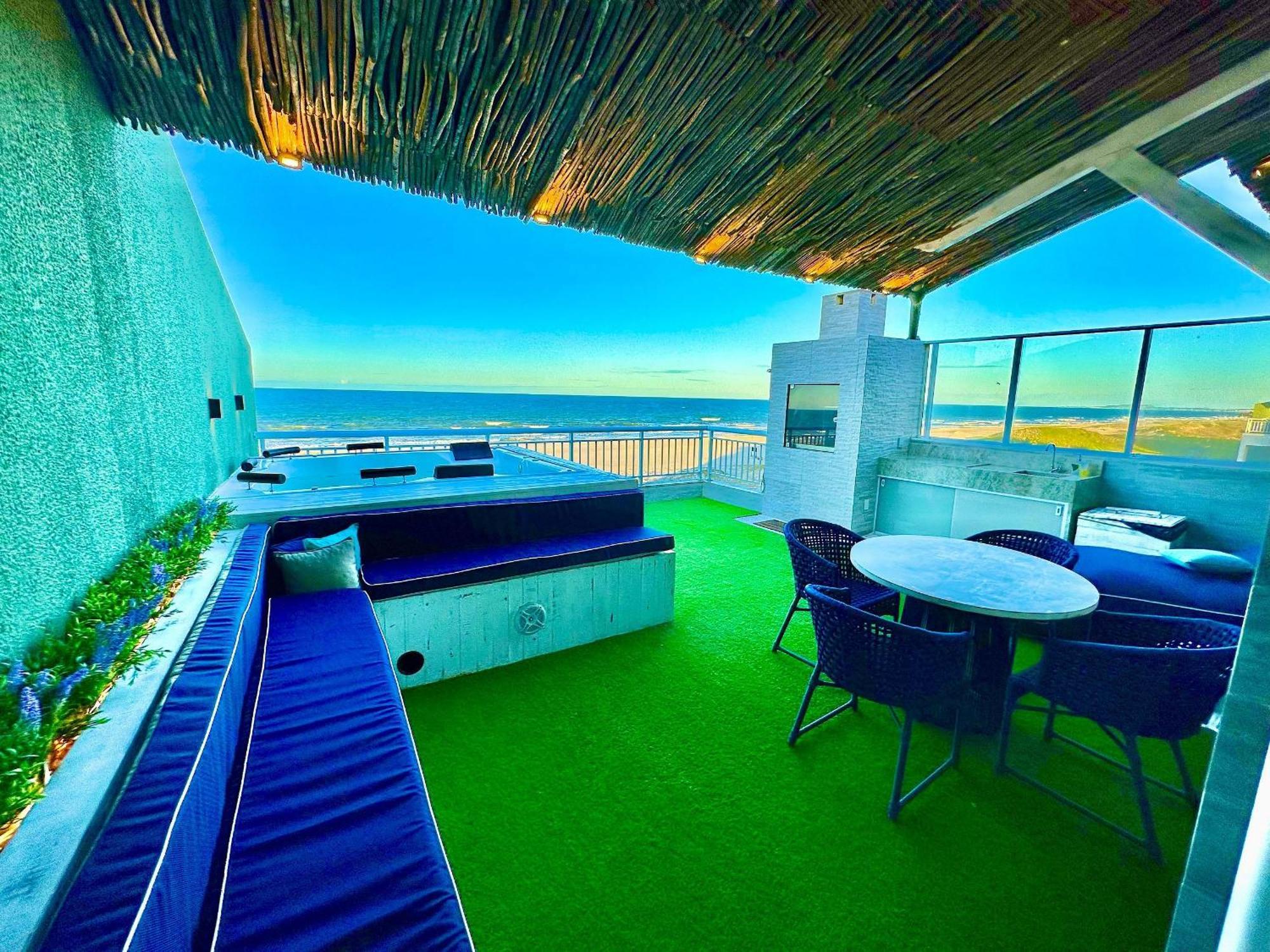 Terramaris - Aptos Vista Mar, Pe Na Areia, Vizinho Ao B Park Акирас Экстерьер фото