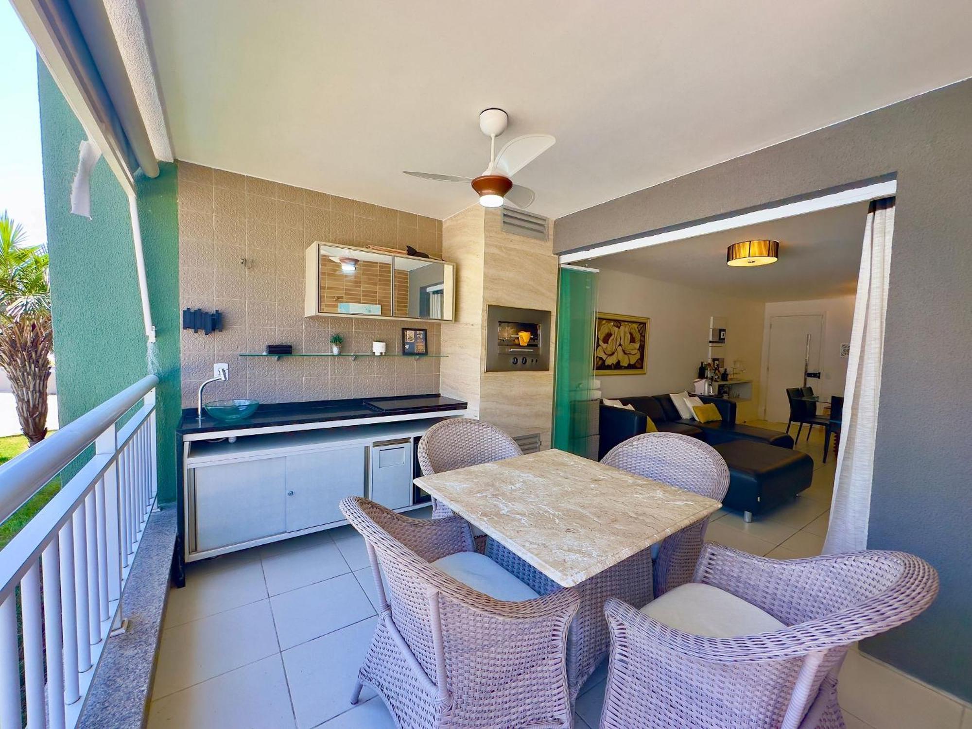 Terramaris - Aptos Vista Mar, Pe Na Areia, Vizinho Ao B Park Акирас Экстерьер фото