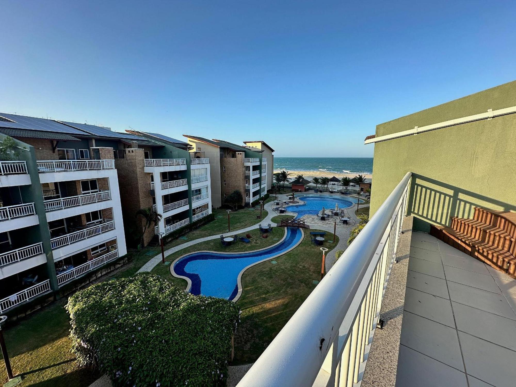 Terramaris - Aptos Vista Mar, Pe Na Areia, Vizinho Ao B Park Акирас Экстерьер фото