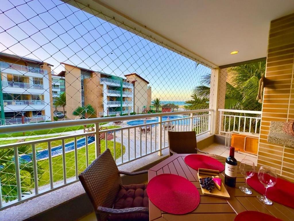 Terramaris - Aptos Vista Mar, Pe Na Areia, Vizinho Ao B Park Акирас Экстерьер фото