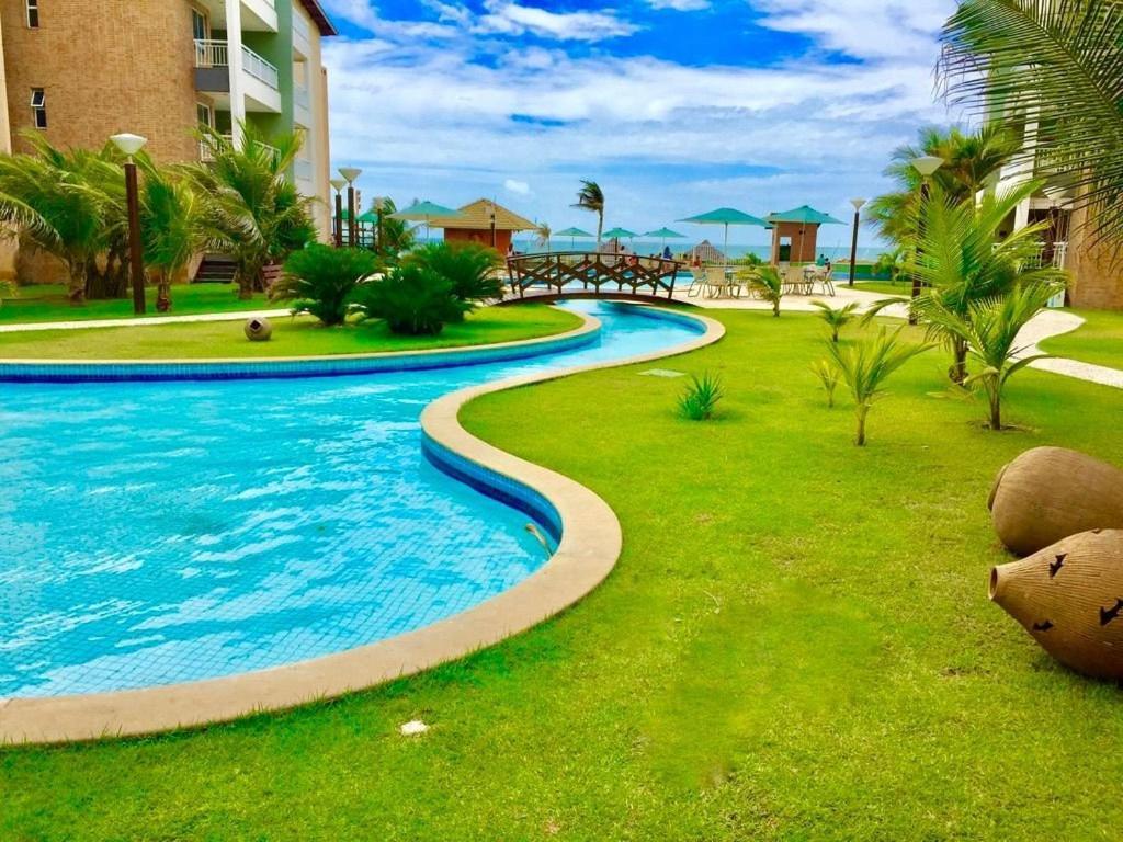 Terramaris - Aptos Vista Mar, Pe Na Areia, Vizinho Ao B Park Акирас Экстерьер фото